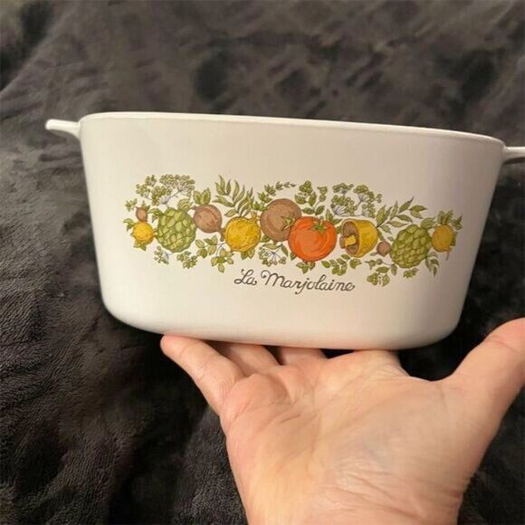 Vintage Corning Ware Spice of Life Casserole Dish Set - 3 Pieces - Picture 4 of 8